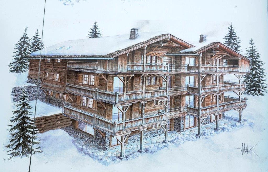 Luxury Grimentz Apartment Bagian luar foto